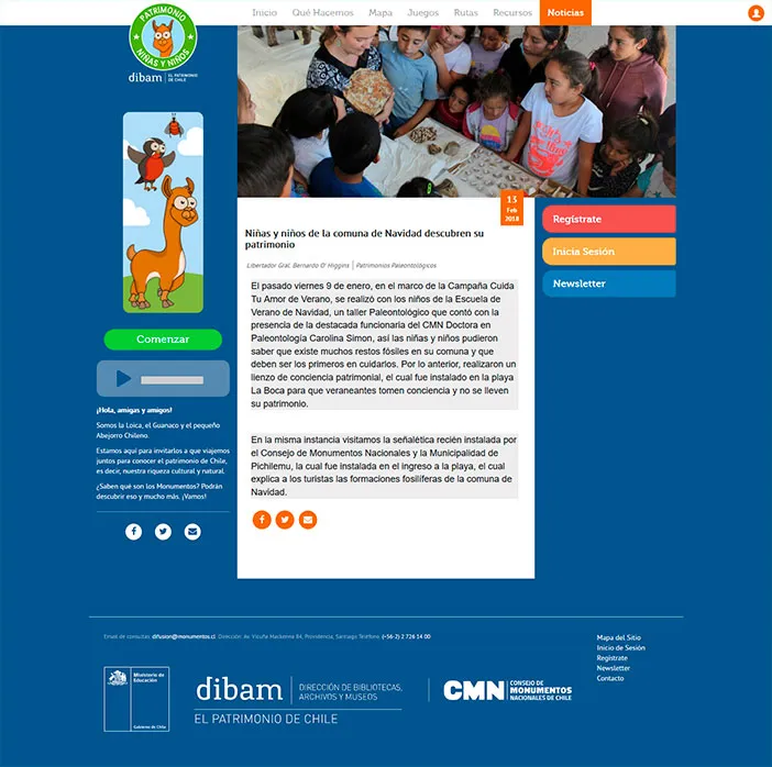 imagen 2 - Portal Patrimonio de Niñas y Niños